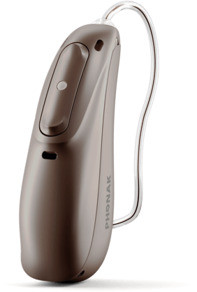 Phonak Audéo Lumity na cor Castanho