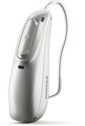 Phonak Audéo Lumity na cor Cinza Prateado